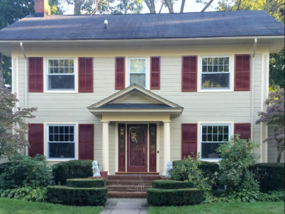 Whole exterior painting on sentinel home